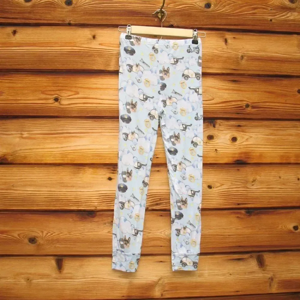 Posh Peanut Hero Law Enforcement K9 Dog Pajamas Two Piece 12
